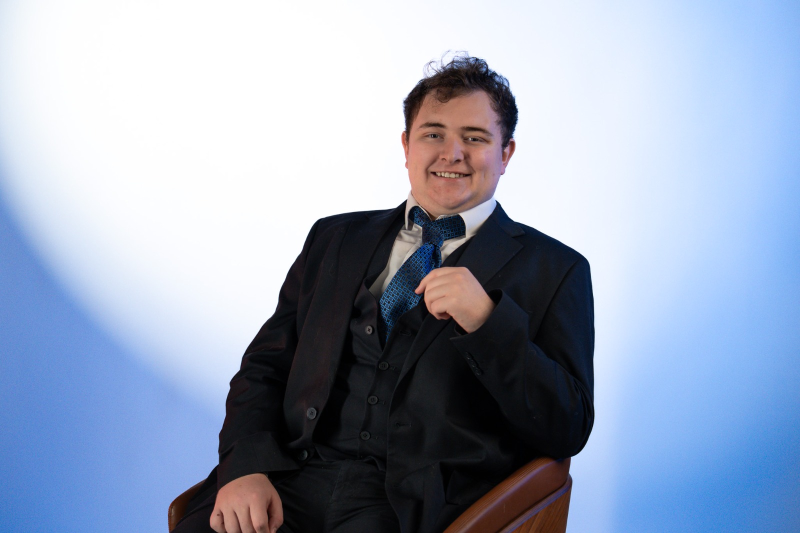 Feldon Haynes seated in a professional portrait